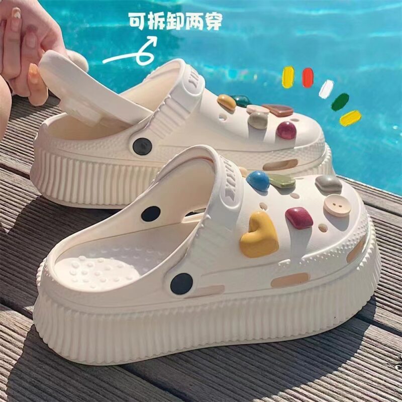 STOMPION SHAPE FLAT CLOGS - Image 3