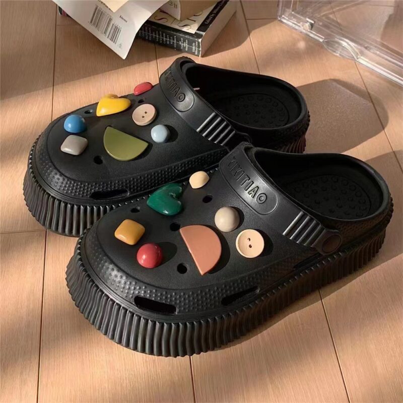 STOMPION SHAPE FLAT CLOGS - Image 4