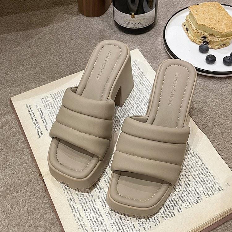 STOMPION TRIPLE BLOCK HEELS