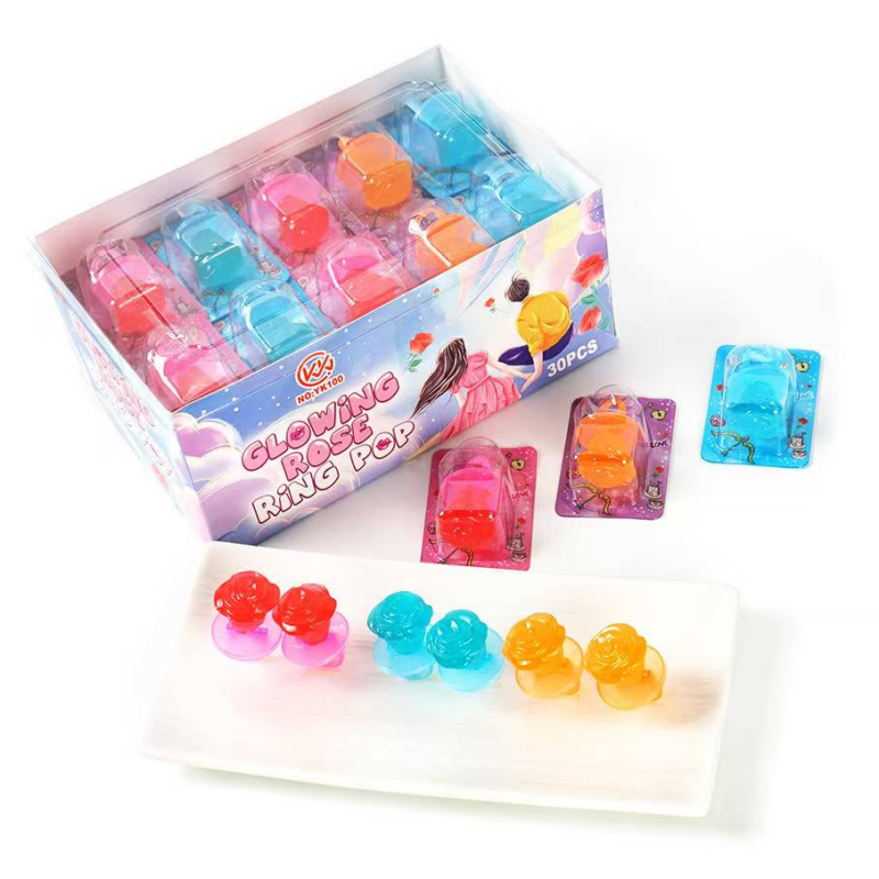 YK GLOWING HEARTY RINGPOP