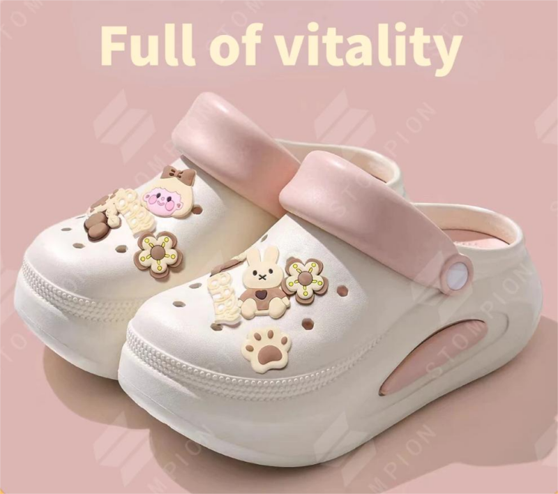 STOMPION BROWNIE BOUNCY CLOGS