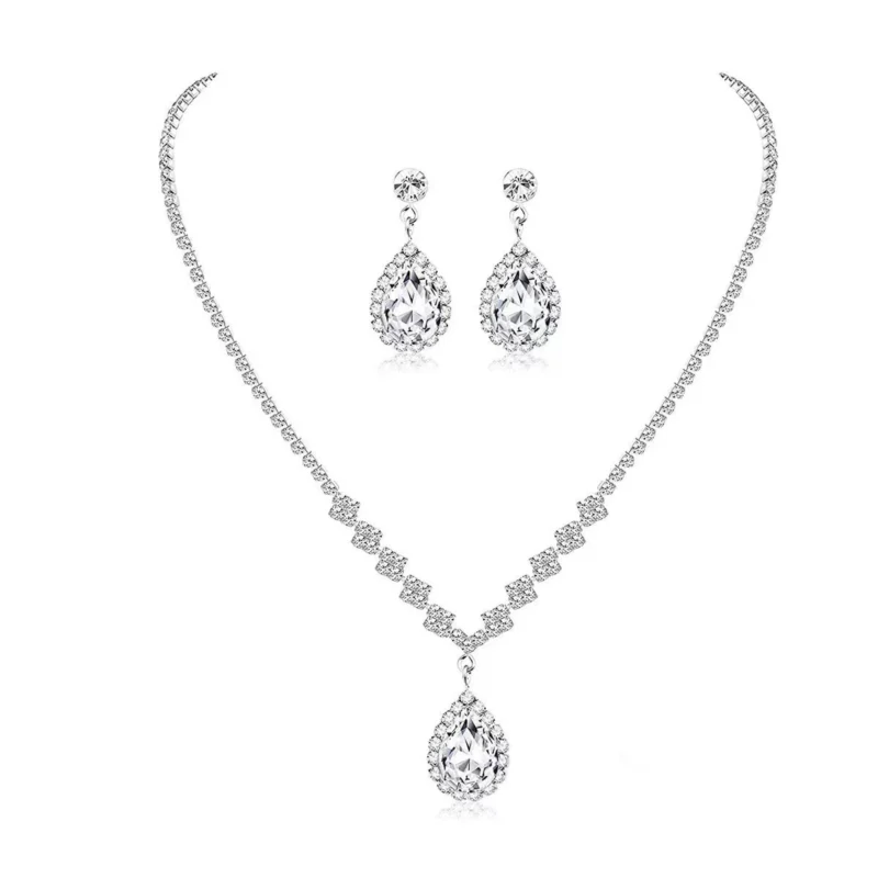 SWIRLUXE SILVER GEM DUO JEWELRY SET - Image 2