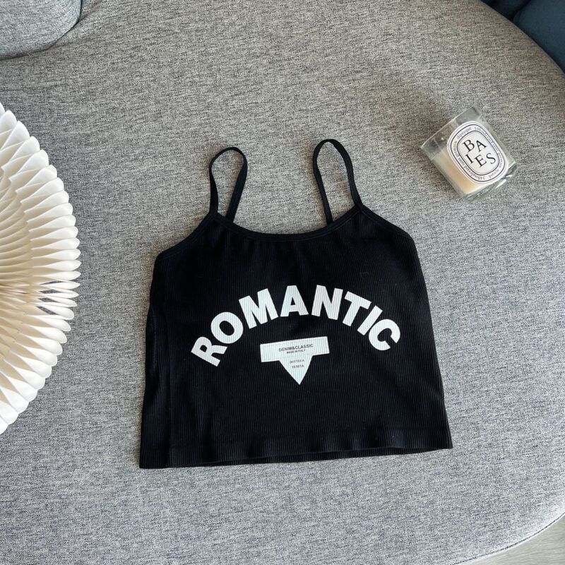 SILKEEN ROMANTIC SPAGHETTI CROP TOP - Image 2
