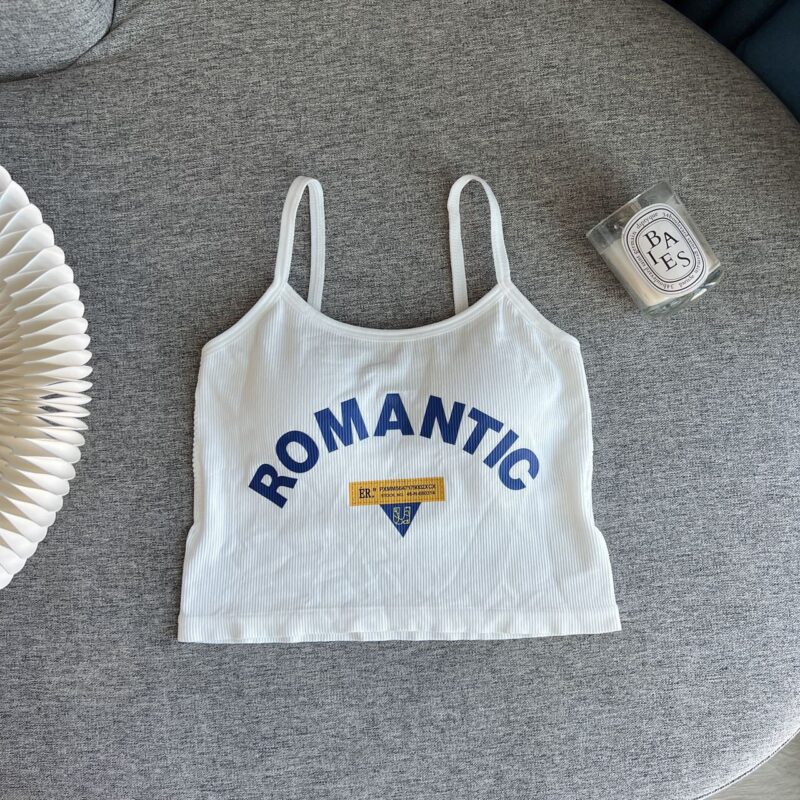 SILKEEN ROMANTIC SPAGHETTI CROP TOP - Image 3