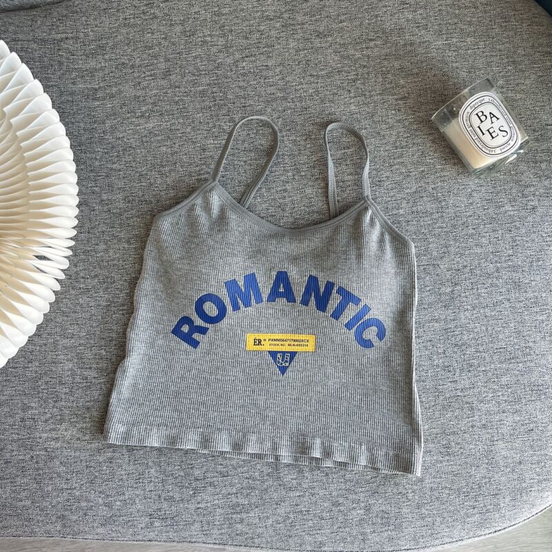 SILKEEN ROMANTIC SPAGHETTI CROP TOP - Image 4