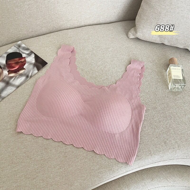 SILKEEN PADDED BRASERRIE SEAMLESS WIDE STAP BRA TOP - Image 4