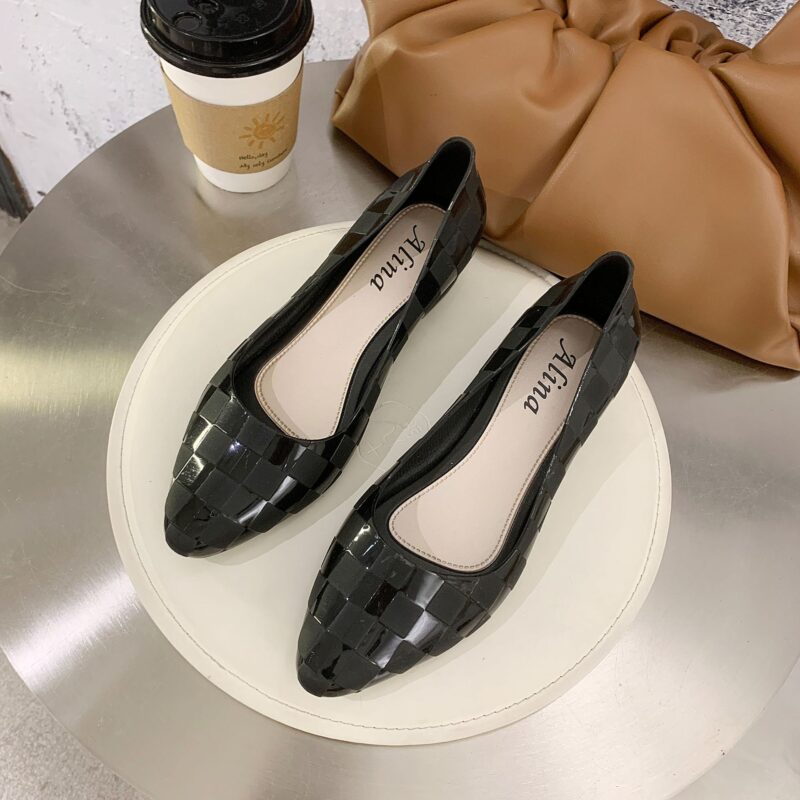 STOMPION BLACK OFFICE DOLL SHOES - Image 3