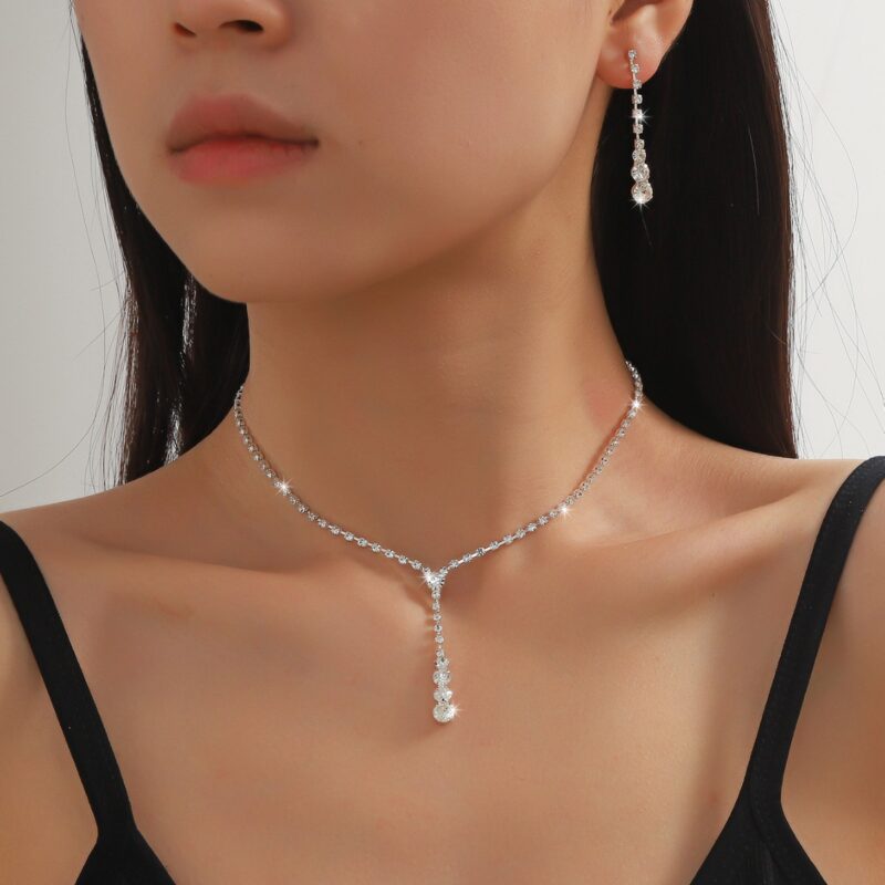 SWIRLUXE SILVER DOTS DUO JEWELRY SET - Image 2
