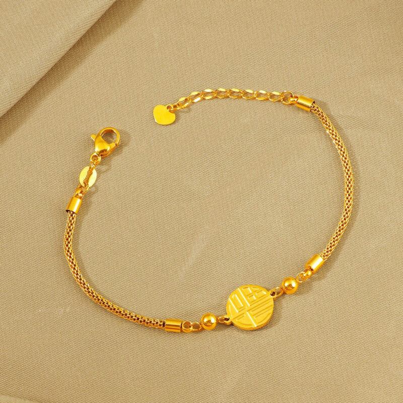 SWIRLUXE GOLD FU BRACELET - Image 3
