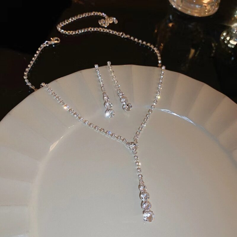 SWIRLUXE SILVER DOTS DUO JEWELRY SET - Image 3
