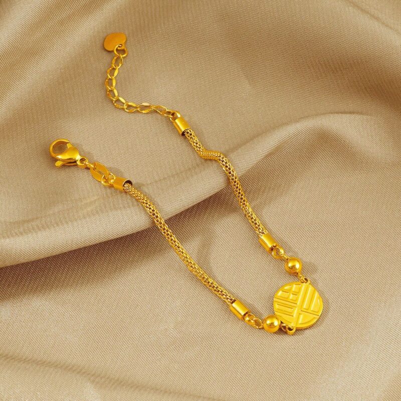 SWIRLUXE GOLD FU BRACELET