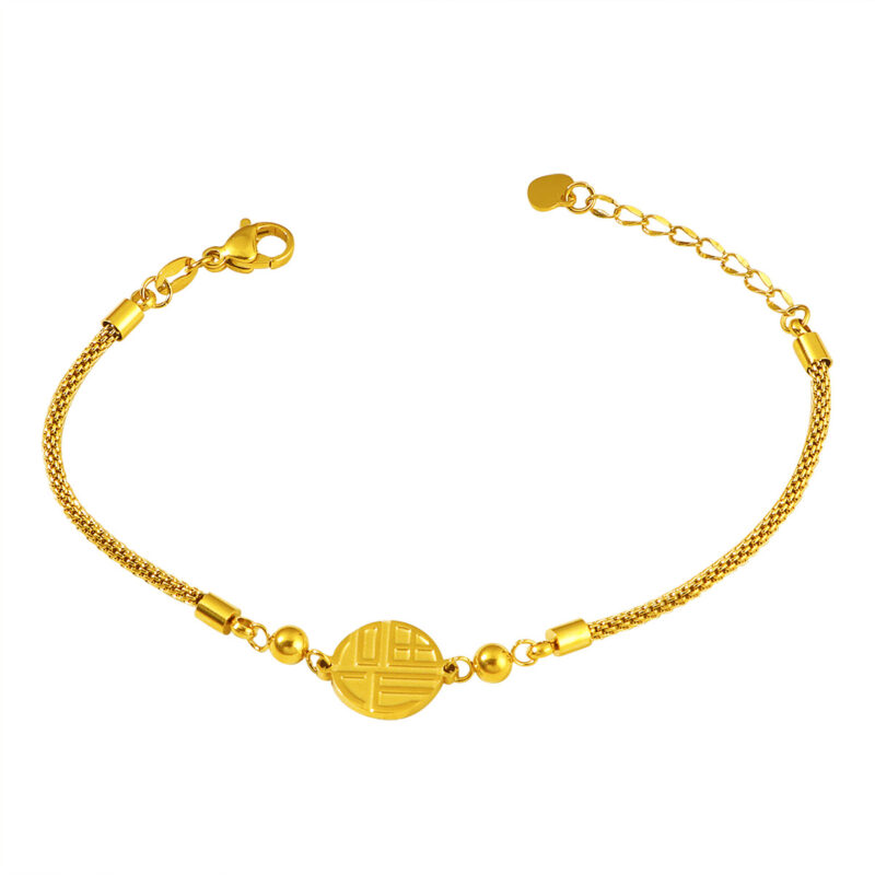 SWIRLUXE GOLD FU BRACELET - Image 5