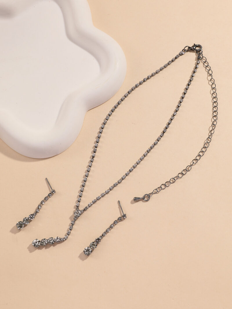 SWIRLUXE SILVER DOTS DUO JEWELRY SET - Image 5