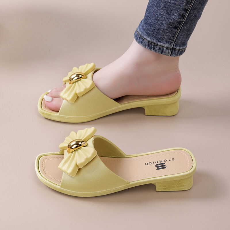 STOMPION RIBBON BUCKLE SANDALS - Image 5