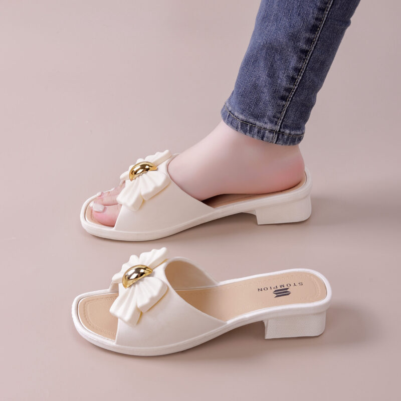 STOMPION RIBBON BUCKLE SANDALS - Image 7