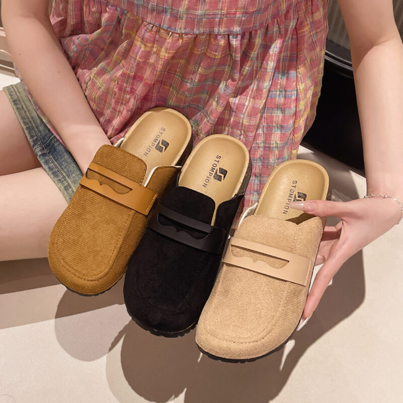 STOMPION MEN LEATHER LIKE CLOGS