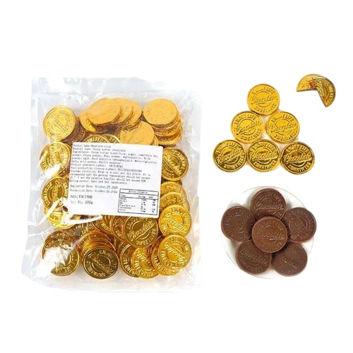 CHOCOLATE GOLD COINS 38MM