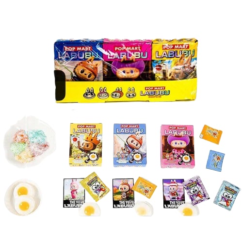 LABUBU TOYS WITH POPPING CANDY