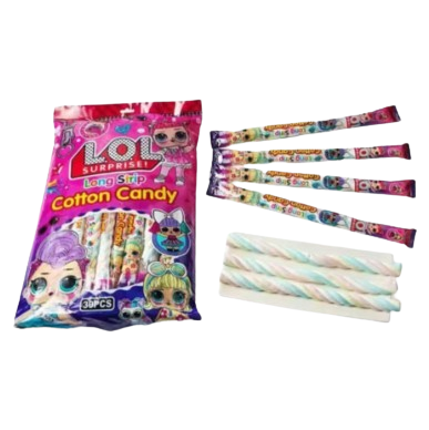 LOL LONG STRIP COTTON CANDY MARSHMALLOW
