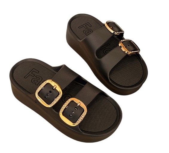 STOMPION CASUAL TWO STRAP WITH BUCKLE