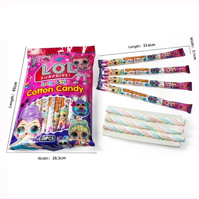 LOL LONG STRIP COTTON CANDY MARSHMALLOW
