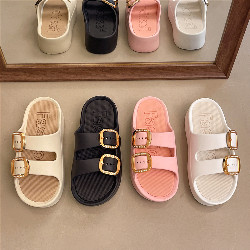STOMPION CASUAL TWO STRAP WITH BUCKLE
